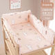 Tulana Windel Tisch Matte Babypflege Tisch reines Baumwoll-Antikollision Weicher Beutel Baby Schminktisch Schutz Dreischichtig gestickter kleiner Loquat (ohne Windel Tabelle 86*58 Innendurchmesser ungefähr 75*52 einschließlich