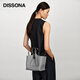 Dissona [neues Produkt] Frauenbeutel Yoga Eimer Bag One-Shoulder Crossbody Bag Einkaufstasche Muttertasche große Kapazität Pendeln Handtasche Weiß
