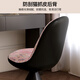Hongsen Italian style makeup stool light luxury bedroom dressing stool modern simple small apartment dressing table chair high-end manicure stool retro kennel cloth can be rotated