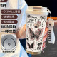 
Lok Lok Lok Simple Butterfly Thermal Cup Stainless Steel Portable Double Drinking Coffee Cup 2025 New Women's Straw Water Cup High-Precision BW1049 Dark Pink Butterfly A+ with Lanyard 316 Stainless Steel
