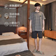 AiMu Meigui Pajamas для мужчин в летнем тонких хлопковых коротки