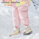 Balabala children's clothing baby down pants three-proof boys and girls pants children's winter clothing 2025 new trousers sweatpants warm