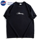 
nasawassup trendy brand American casual large size pure cotton short-sleeved T-shirt men's summer trendy brand ins fat man loose plus fat plus large round neck A6623-white 2XL (recommended 140-160Jin [Jin equals 0.5 kg])