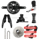 
Shimano (SHIMANO) 105 UT R7170 R8170 Road Bike 2*12 Speed ​​Electronic Transmission Kit R7120 Small Set 2*12 Speed