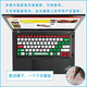 Yingwang Lenovo ThinkPad laptop keyboard sticker X1 Carbon T14P X13 letter sticker wear repair key sticker Japanese version European version English correction sticker KT-829 T14P Gen 1 (T14p 2023 model)