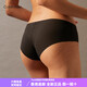 Calvin Kleinck Unterwäsche für Frauen Zweierpacks bequeme, nicht markierende Baumwollscheibe Anti-Pinch-Hüft-Halb-Butt-Höschen QP1049o 6xy-Raum Schwarz/Fleischfarbe s