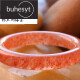 Colección de pulseras Buhesyt Xinjiang Gold Silk Jade Bracelet High Ice Gemstone Light 520 Valentín Día de cumpleaños Certificado de inspección Nacional/53.5 Boca de anillo/HW4839 Seda de oro