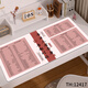 
Fuyan Red Shortcut Key Mouse Pad Extra Large Size Makes Rich and Makes Wealth Creative Text Table Pad Computer Keyboard Mouse Pad 13791 Financial Resources 800x300x3mm