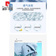 皮尔卡丹（pierre cardin）夏季中老年冰丝上衣短袖t恤男士凉感中年爸爸夏装棉感休闲polo.衫 9853灰色+9925蓝色 均码 50 建议115-135斤