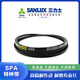 三力士（SANLUX）V带SPB1250到SPB2300橡胶传送带空压机抗静电传动皮带 硬线 SPB1500La 1478Ld
