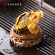 When the water changes color, the Golden Toad will change color. Tea pet ornaments, tea tray, tea ornaments, Kung Fu tea set accessories, gift box. The Golden Toad, the Fortune.