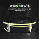 FGHGF sports waist bag running mobile phone bag men and women close-fitting outdoor equipment waterproof invisible mini belt bag black
