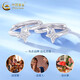 CHINA GOLD star earrings PT950 platinum earrings for women new high-end Valentine's Day birthday gift for girlfriend and wife Platinum star earrings about 2.3g