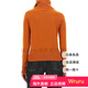Vivienne Westwood -Logo gedruckt Hochnacken Pullover Langarm Pullover Frauen Orange Orange S