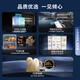 Samsung's new product in 2025 AI God 5 Series Refrigerator 655-liter super large capacity double-door refrigerator First-class energy efficiency AI energy saving dry and wet storage Home air-cooled frost-free refrigerator RS70F65P1FSC Haohan Black