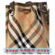 博柏利（BURBERRY）经典格纹抽绳开合 涂层棉混纺 水桶包单肩斜挎包 迷你 女款 米色 基础装(包+防尘袋)