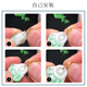18k gold buckle pure jadeite gold pendant Hetian jade Au750 yellow l gold necklace SN9562 Follow the store + favorite (installation)