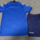 KELME (KELME) [multiple size selection] football uniform sports suit men and women same short-sleeved competition quick-drying breathable training football uniform 1098 (white) 3XS (height 115-125)