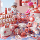 Huang En Children's Little Doctor Toys Playing House Set Baby Stethoscope Boy and Girl Playing Simulation Treatment Nurse for Injection [Basic Version] Lan Ke Little Rabbit Doctor Toys
