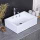 
KOHLER KOHLER counter basin square wash basin ceramic wash basin oval wash basin simple art basin balcony bathroom K1049 drain
