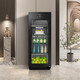 Haier flagship model with freezer, living room ice bar, home refrigerator, office refrigerator, small fruit tea preservation cabinet, beverage display cabinet, red wine cabinet, independent freezing + ion sterilization + nuclear membrane moisturizing 167 liters Haier high-end ice bar preservation cabinet