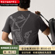 始祖鸟（ARC'TERYX）Cormac Arc'bird  logo男背后大鸟标 短袖X9721 复古绿X9721 S
