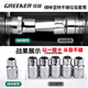 GREENER 47-piece auto repair tool set, socket wrench, torque ratchet, full set of Xiaofei motorcycle repair tool box screws