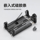 NABAODUO【新品】电动车铝合金手机架摩托车自行车车载导航手机支架外卖骑 CB-12049把立款【红色】