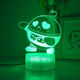Xingtang Danzi Party Atmósfera periférica luces Baker modelando luces nocturnas coloridas al lado de la cama para enviar a los niños 3899-2 Baker Cracked Remote Control 16 Color de regalo Embalaje