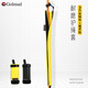 Golmud Golm Mountain Klettern Hochhöhe Arbeiten Kee-resistenten Verschleiß-resistenten Seil-Installationsseil PVC-Schutzsatz GM9226 Single Seil Yellow-50 cm