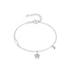 Mengjinyuan PT950 Lucky Star Platinum Bracelet Platinum Bracelet Birthday Gift for Girlfriend
