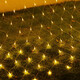 Brandneue GF -LED -Netzwerklichter voller Sternschnur -Lichter im Freien wasserdichte Fischereinetz Weihnachtsdekoration Lichter Mesh Light Project Lighting White 4*6m 674 Lichter (mit Schwanzanschluss)
