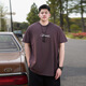 Timmerch Fat Man Big Size 300 Jin [Jin entspricht 0,5 kg] Männer mit kurzärärmernem Fettmann T-Shirt American Casual T-Shirt Sommer in Lose plus Fett plus größerer Runde A6627-White 2xl (empfohlen 140-160 Jin [Jin gleich 0,5 kg]))
