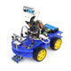 Chuanglebo Chuanglebo Intelligent Car Robot Kit Graphic Programmation WiFi Robot intelligent à quatre roues motrices applicable à un package