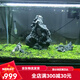 Pickling Blue Dragon Stone Landschaft Stein Fischtank Landschaft Stein Wasser Landschaftsbau ökologischer Fischtank Landschaft Bonsai Rockery Dekoration Off-weißes TB9755