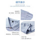 ZGA HaiLan Home same style dad suit summer men's short-sleeved T-shirt middle-aged and old men's body ice silk-9855 gray real pocket M 48/165