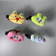 Sijie Marke Rongdetang süße kleine Tier Cartoon Volkslieder E -Gitarre Ukulele Vocal Clip Tuner Blau