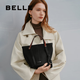 
Belle Bag Women's 2025 Autumn New Quality Sense Commuting Multi-Back Method One-Shoulder Crossbody Handheld Bucket Bag 8531CCX5 Black F