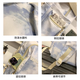 
Warrior schoolbag junior and senior high school girl ins style tie-dye graffiti high-value large capacity backpack college students light travel light blue [glossy pendant]