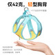Star rudder dog leash with bell dog leash harness leash small dog puppy leash dog walking leash yellow and blue leash with bell-S (3-6Jin Jin is equal to 0.5kg)