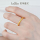 Laishen psychic gold ring for women, enamel universe circle, solid gold ancient method ring, birthday gift for girlfriend, solid gold ring - about 4.86 grams, more to be refunded, less to make up 10