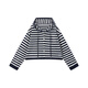Peacebird [same style in the mall] Women's clothing 2025 summer new anti-wrinkle line cardigan A3EDF2629 Blue S 155