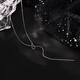 Laomiao 925 Collier en argent sterling pour femmes 2025 Nouveaux accessoires de niche de luxe légers