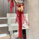 Decoración de pasamanos de la escalera de Yonghuan para la boda de la boda interior para hombres 3527