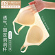 莫代尔内衣女聚拢防下垂夏季无痕轻薄款固定小胸提胸收副乳文胸 牛油果绿+牛油果绿(2件装 更优惠 L 105-120斤36/80ABC
