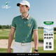 Salavif Brand Herrenkleidung 2025 Sommer Neues komfortables locker gestickte kurzärmelige T-Shirt für Männer Business Revers Polo-Shirt 897 Black M 48/170 Geeignet für 95-120jin [Jin gleich 0,5 kg]