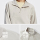 Semir [mismo estilo en el centro comercial] sudadera para mujeres mangas raboss con collar suelto estilo deportivo 2025 nueva absorción de humedad y traje de otoño de secado rápido Khaki 50355 S