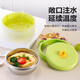 Maojin 304 Table de table à manger en acier inoxydable bébé Bol de nourriture supplémentaire Température constante d'eau isolant Bol bébé bébé et enfant bol Qin Green 304 Enfants Bol de nourriture supplémentaire [bol simple]