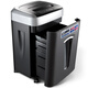 Qixin (Comix) Lange Akkulaufzeit Hoch vertraulich Papier Shredder S6625 Langes Batterielebensdauer 4 Vertraulich 35L Schwarz + Silber