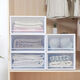 
Pupan drawer shoe storage box clothes storage box plastic storage cabinet transparent storage box shoe box 9227 depth 43.8 width 34 height 19 three combinations of packages - super value